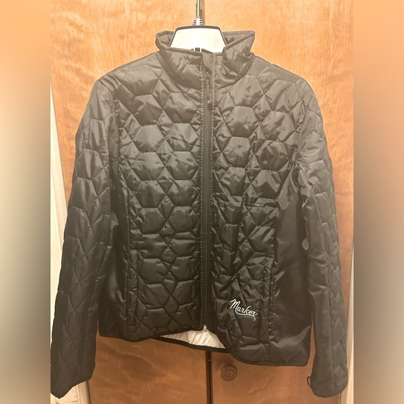Women’s Marker brand quilted nylon jacket. Black, size XL. - Picture 1 of 4